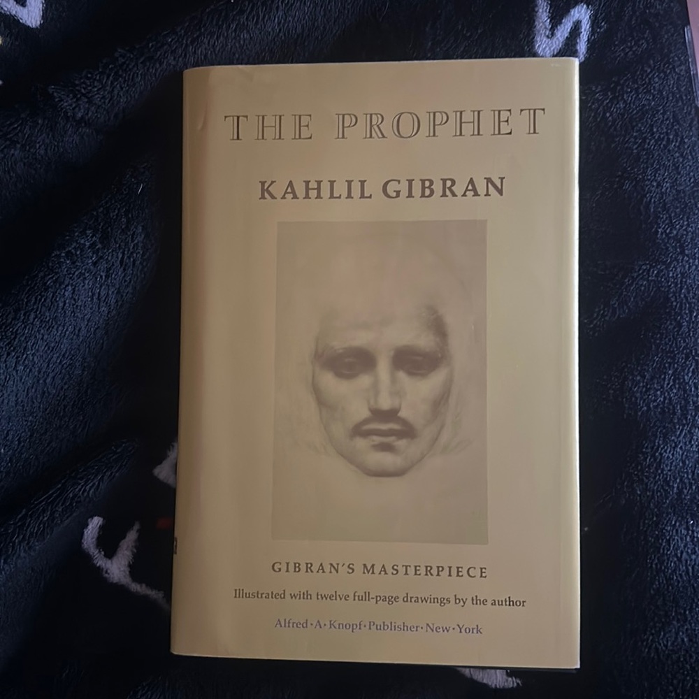 The Prophet by Kahlil Gibran book